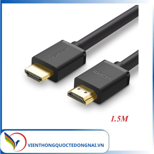 Cáp dữ liệu VIDEO HDMI 1.4 truyền âm thanh hình ảnh dài 1.5M Ugreen ( 60820)